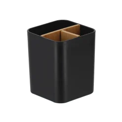 Organizador con 3 compartimentos negro