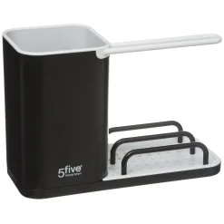 Organizador Negro P/Encimera 21x9x14.6