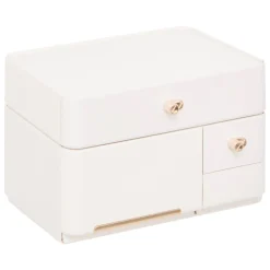 Organizador wc blanco con cajones 27cm