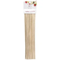 Palillos P/Barbacoa De Madera X100
