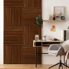 Panel decorativo COLVA marrón oscuro de mdf 60cm