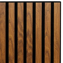 Panel decorativo COLVA marrón oscuro de mdf 60cm