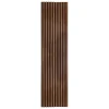Panel decorativo COLVA marrón oscuro de mdf 240cm