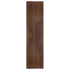 Panel decorativo COLVA marrón oscuro de mdf 240cm