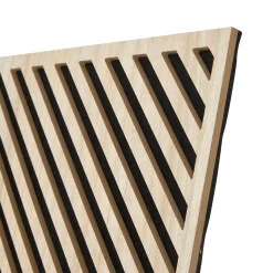 Panel decorativo efecto rayas EILLEN marrón 58cm