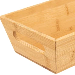 Panera De Bambú Marrón 33cm
