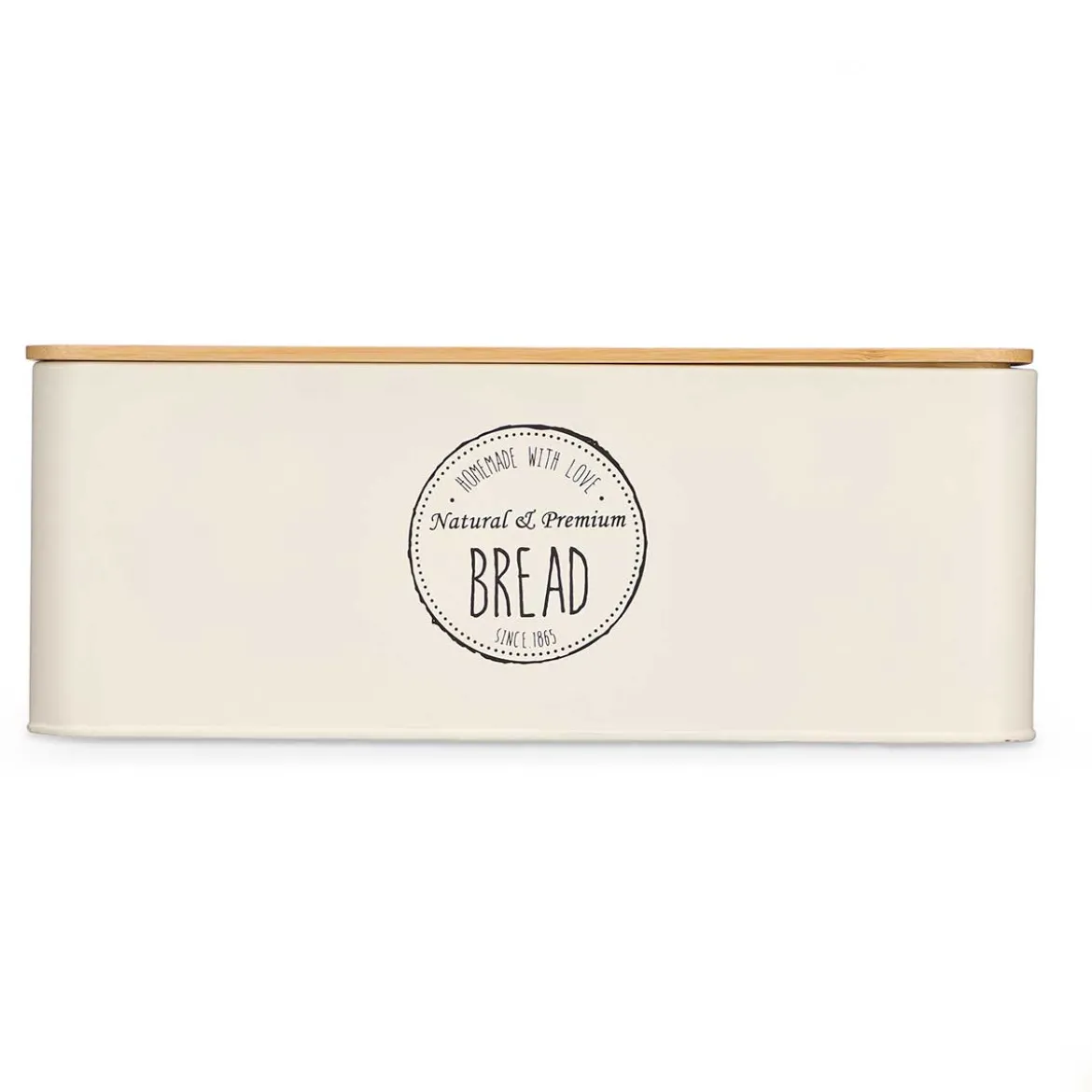 Panera de metal blanco 33x18x12cm