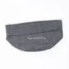 Panera gris oscuro de algodón 27cm