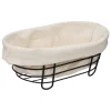 Panera Oval. Metal/Acero 28.5x18.5x11.5