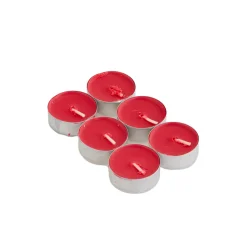 Paquete 6 Tealights Frutos Rojos