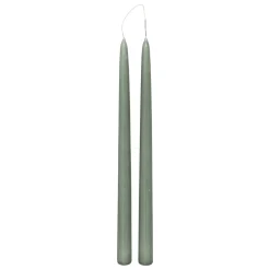 Paquete 2 Velas Candelabro Verde Hugo