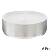 Paquete 6 Velas Tealight Many Blancas