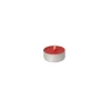 Paquete 18 velas tealight perfumadas frutos Rojos