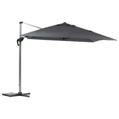 Parasol EQUADOR gris ardosia adonizado 3x4m