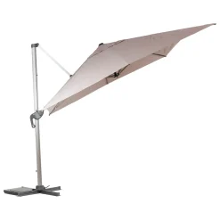 Parasol EQUADOR gris pardo adonizado 3x4m