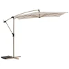 Parasol excéntrico MANOA crudo 2,5x2,5m
