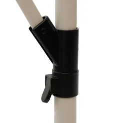 Parasol excéntrico MANOA crudo 2,5x2,5m