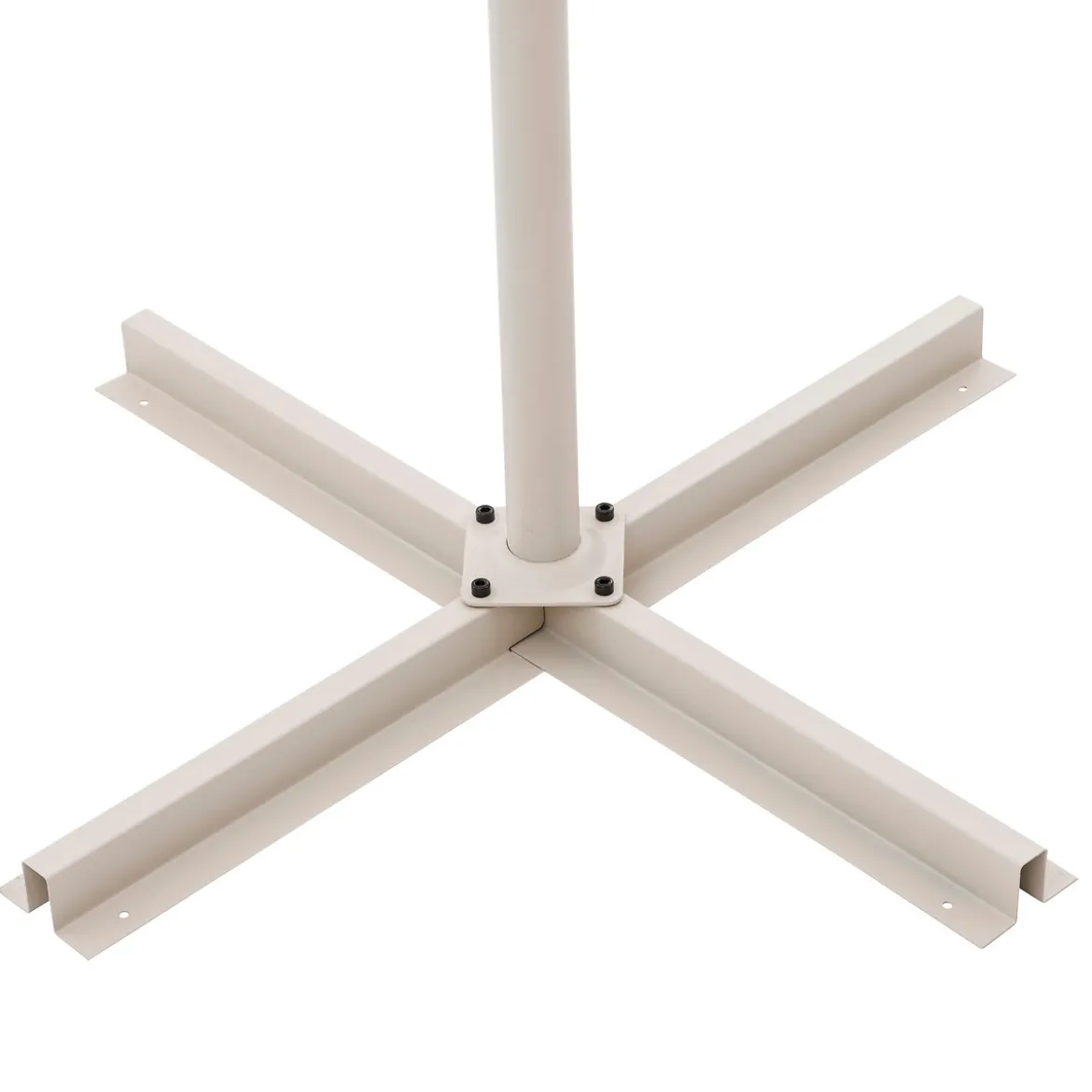 Parasol excéntrico MANOA crudo 2,5x2,5m