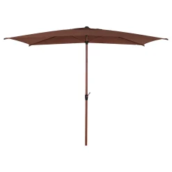 Parasol LOOMPA color acajou 2x3m