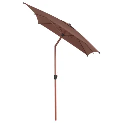 Parasol LOOMPA color acajou 2x3m