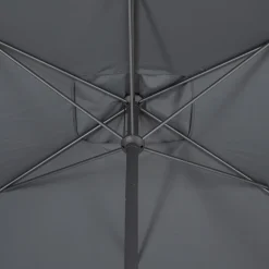 Parasol LOOMPA gris ardosia 2x3m