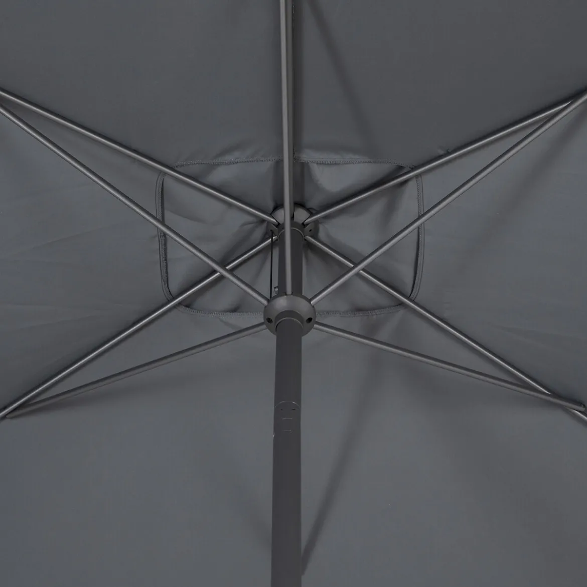 Parasol LOOMPA gris ardosia 2x3m