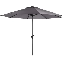 Parasol LOOMPA gris ardósia 3m