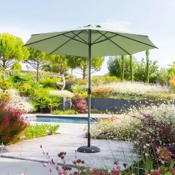 Parasol LOOMPA verde oliva 3m