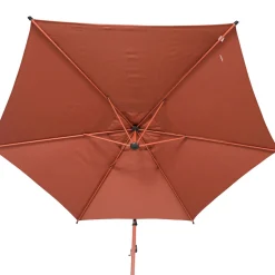 Parasol MANOA excéntrico acajou 3m