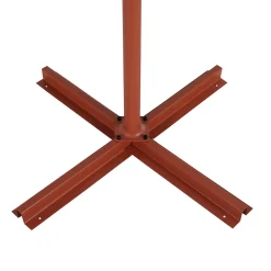 Parasol MANOA excéntrico acajou 3m