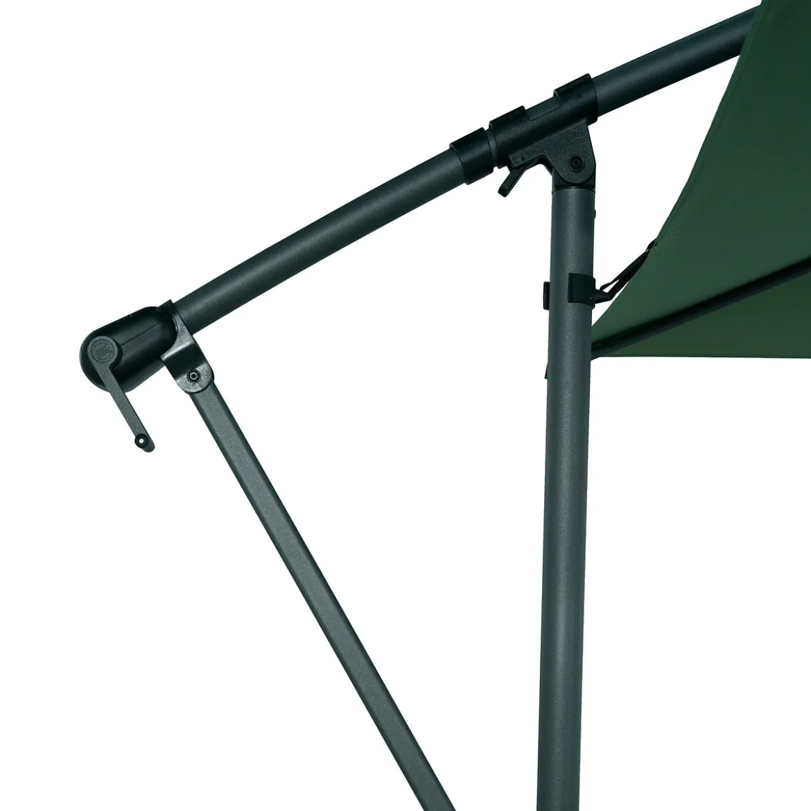 Parasol MANOA excéntrico olive 3m