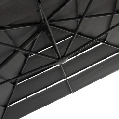 Parasol MELHIA gris graphite e antracite 4x3m