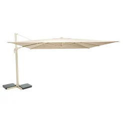 Parasol MELHIA invertido argile/lin 4x3m