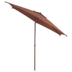 Parasol SOYA acajou 2,7m