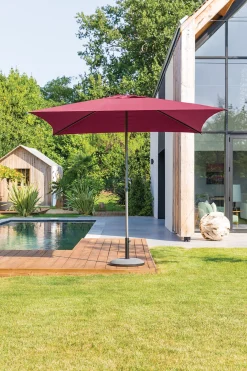 Parasol SOYA bordeaux 2,5m