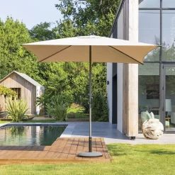 Parasol SOYA gris pardo 2.5x2.5m