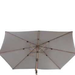 Parasol TIKEO platine 3x4m