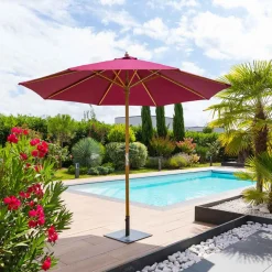 Parasol TINAEI bordeaux 3m