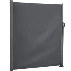 Paraviento plegable color grafito 3x1m