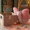 Peluche mariposa FORET ENCHANTEE rosa