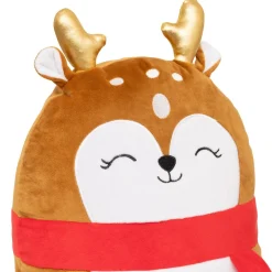 Peluche rena marrón 35cm