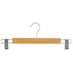 Percha De Madera Con Pinzas 3Uds