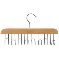 Percha De Madera Para Cinturones