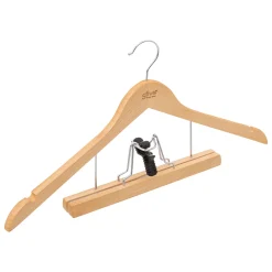 Percha de madera para trajes