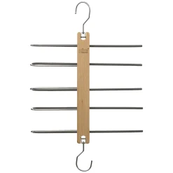 Percha De Metal/Madera P/5 Pantalones