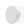Perchero Baño Blanco De Madera 6.5cm
