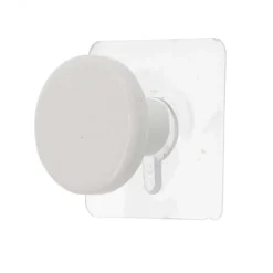 Perchero Baño Blanco De Madera 4.5cm