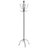 Perchero REMO negro de metal 170cm