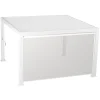 Persiana para pérgola ÉVORA blanca 3.6x6