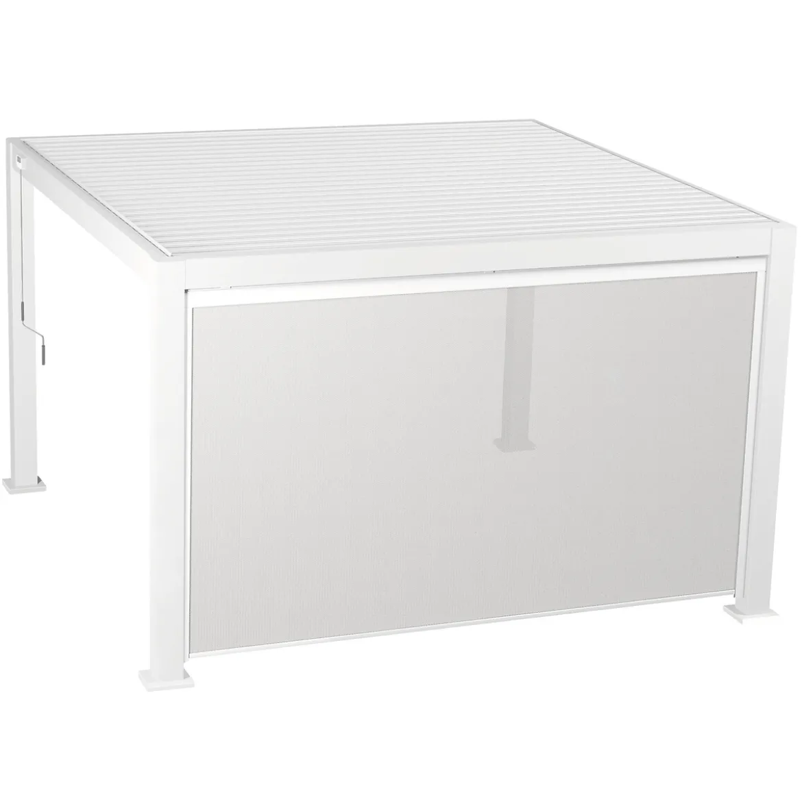 Persiana para pérgola ÉVORA blanca 3.6x6